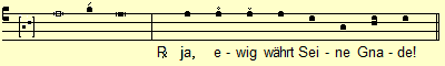 Psalmton-Noten