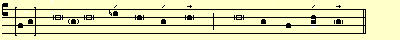 Psalmton-Noten