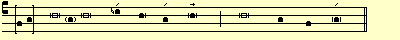 Psalmton-Noten